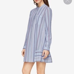 BCBG Lucile Striped Shirt Dress